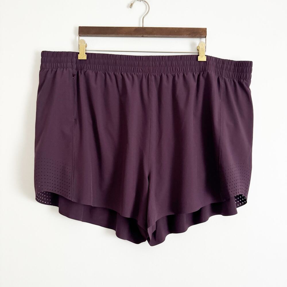 ATHLETA Hustle Short Eggplant Plum Purple 3X - Picture 3 of 9